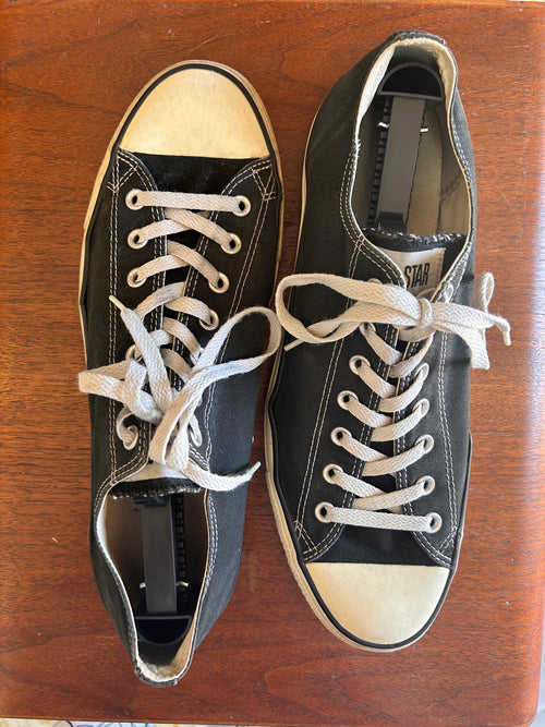 Converse Chuck Taylor All Star Canvas Low Black Unisex Sz 13 Canvas M9166 Shoe