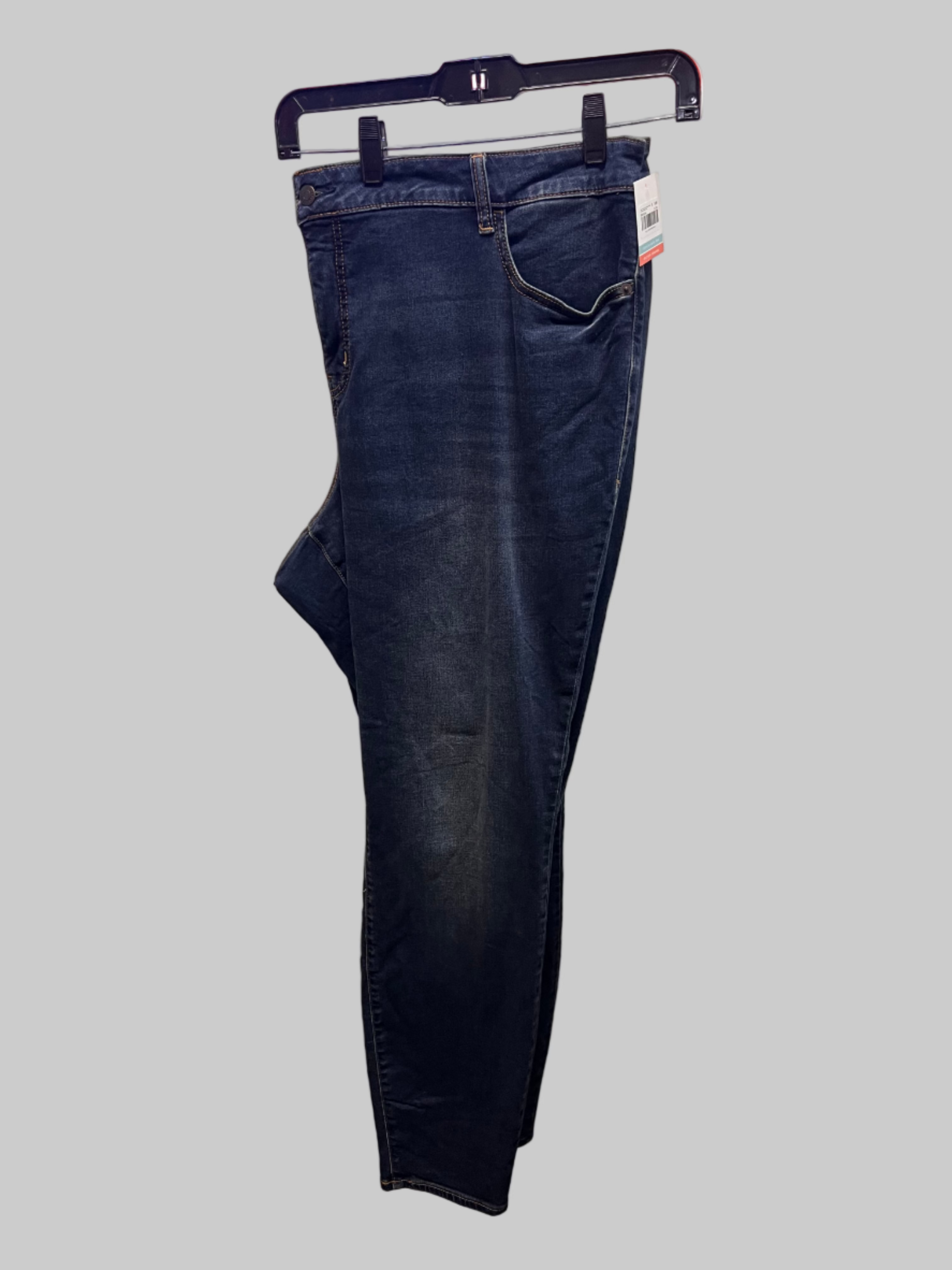 Old Navy Rockstar Super Skinny High Rise Secret Slim Pockets Dark Wash Jeans