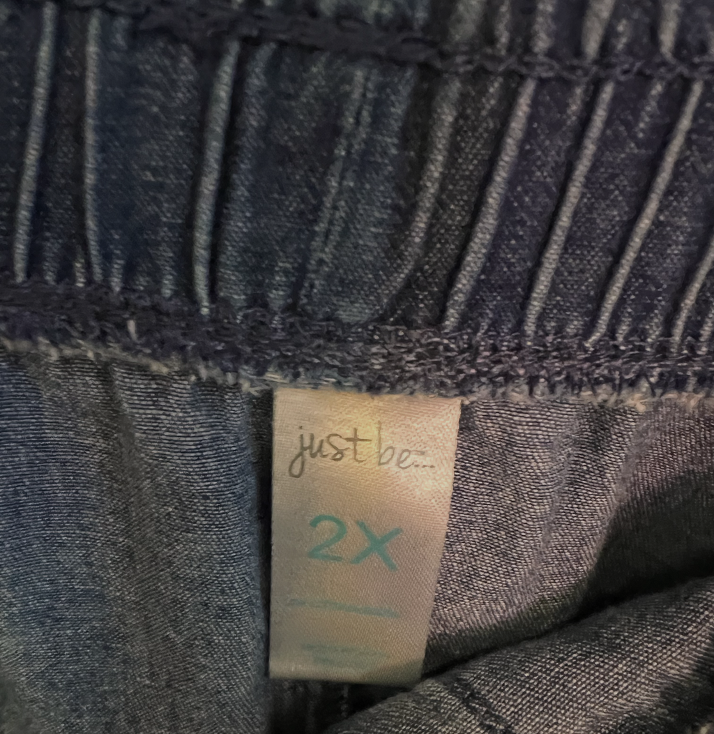 Just be Stretch Waist Jean Shorts