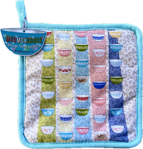 ModMox Designs 7"x7" Square Potholder - Various Patterns
