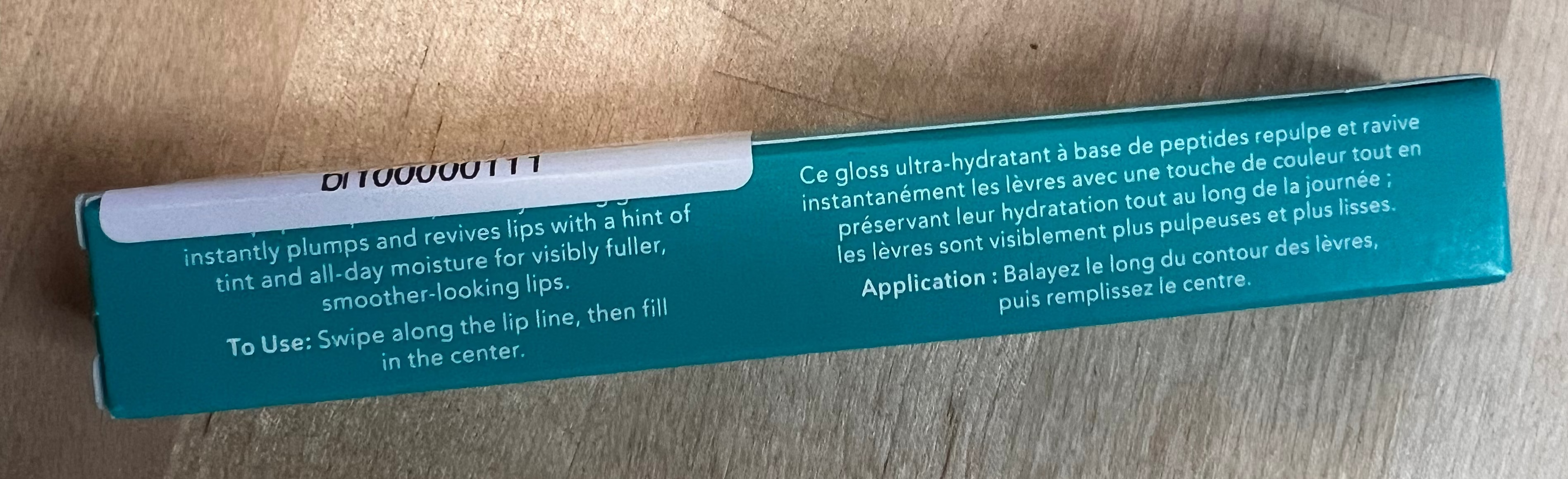 Thrive Cosmetics Sheer Strength Lip-Plumping Peptide Gloss .15 fl oz