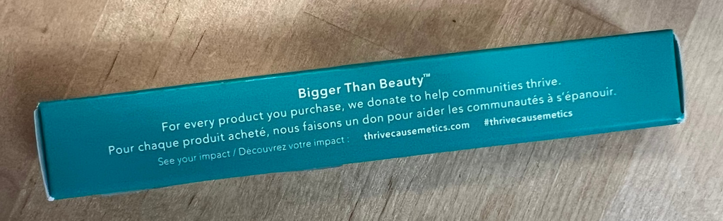 Thrive Cosmetics Sheer Strength Lip-Plumping Peptide Gloss .15 fl oz
