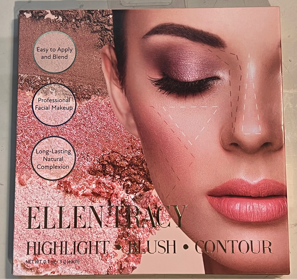 NWOT Ellen Tracy Highlight Blush Contour