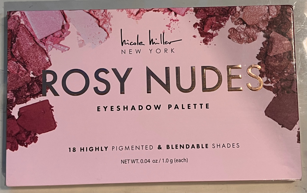 NWOT Nicole Miller New York Rosy Nudes Eyeshadow Palette