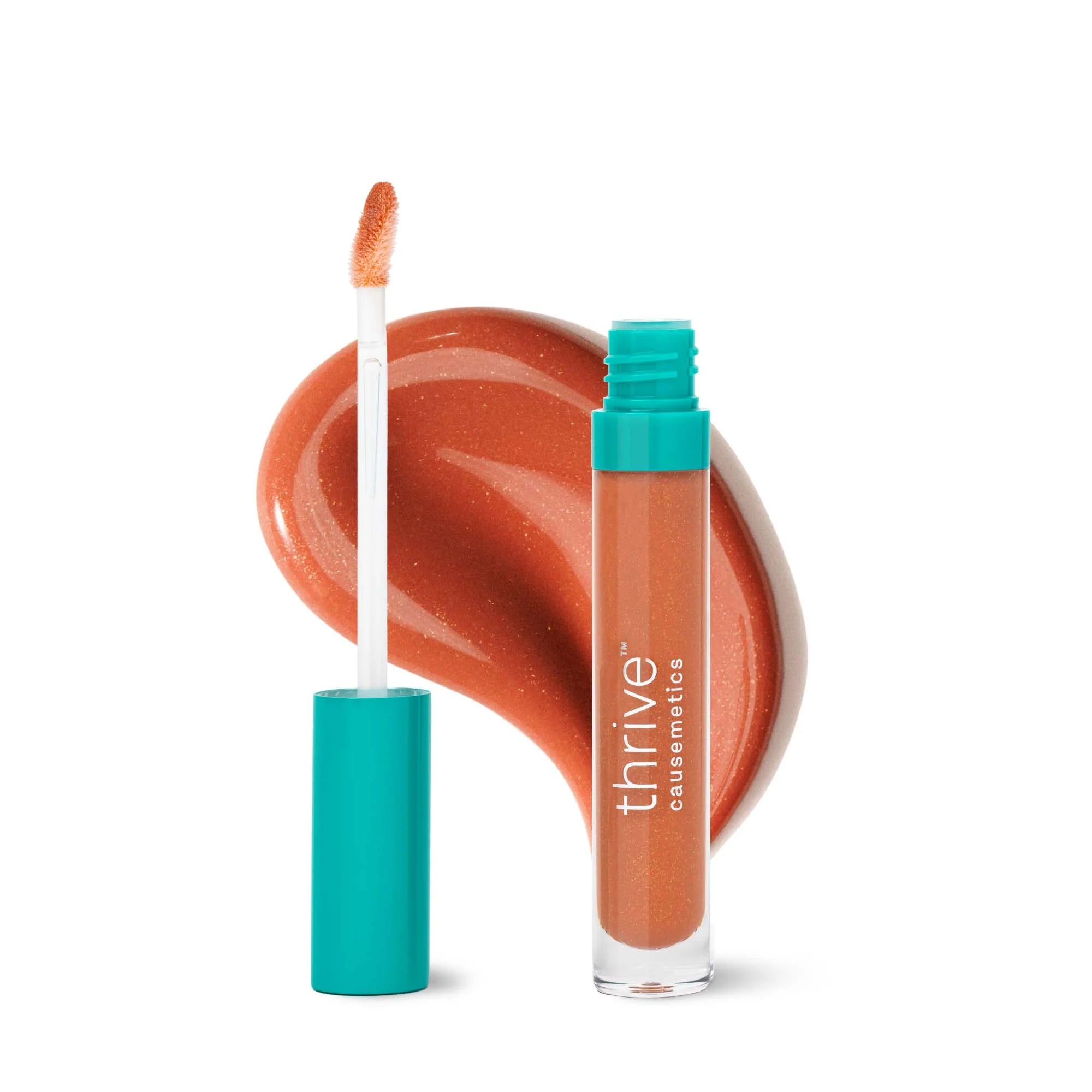 Thrive Cosmetics Sheer Strength Lip-Plumping Peptide Gloss .15 fl oz