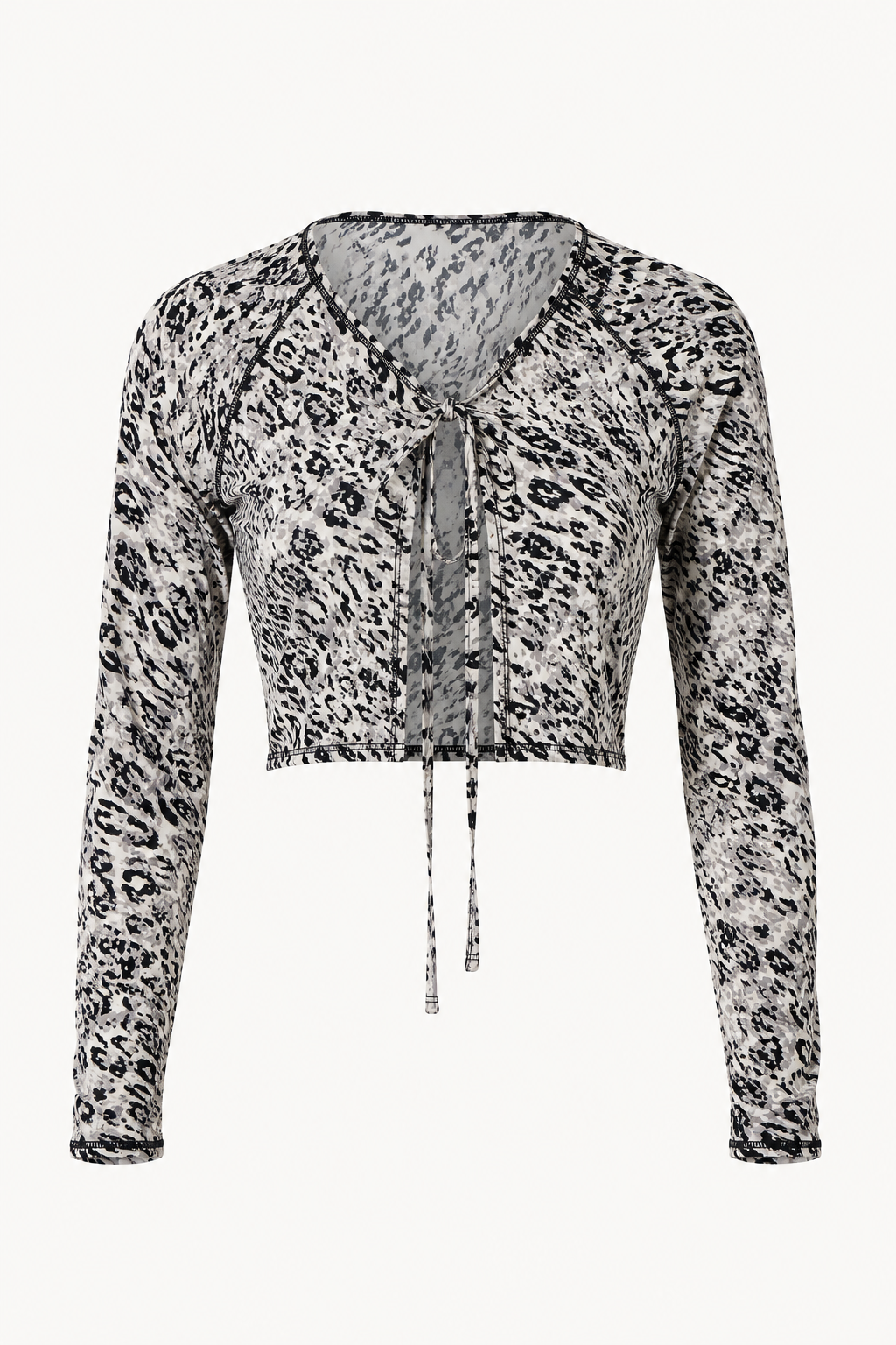 All in motion Black cream grey long sleeve atheltic top