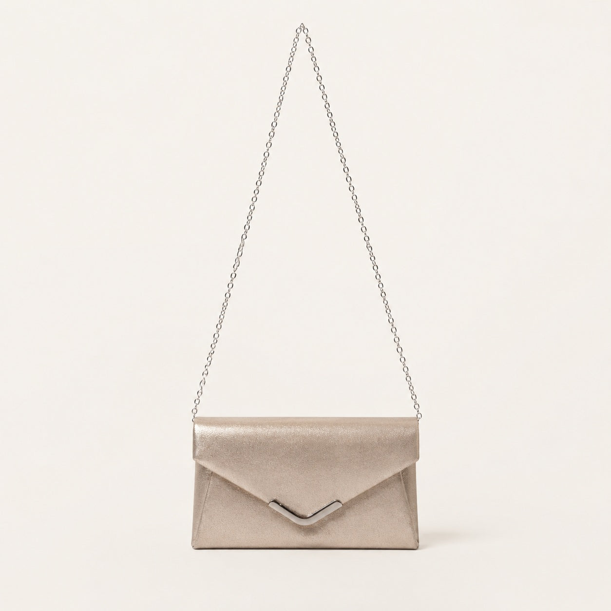 NWT Blush Evenings Gold Clutch / Shoulder Bag