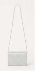 Small Silver Clutch / Shoulder Bag