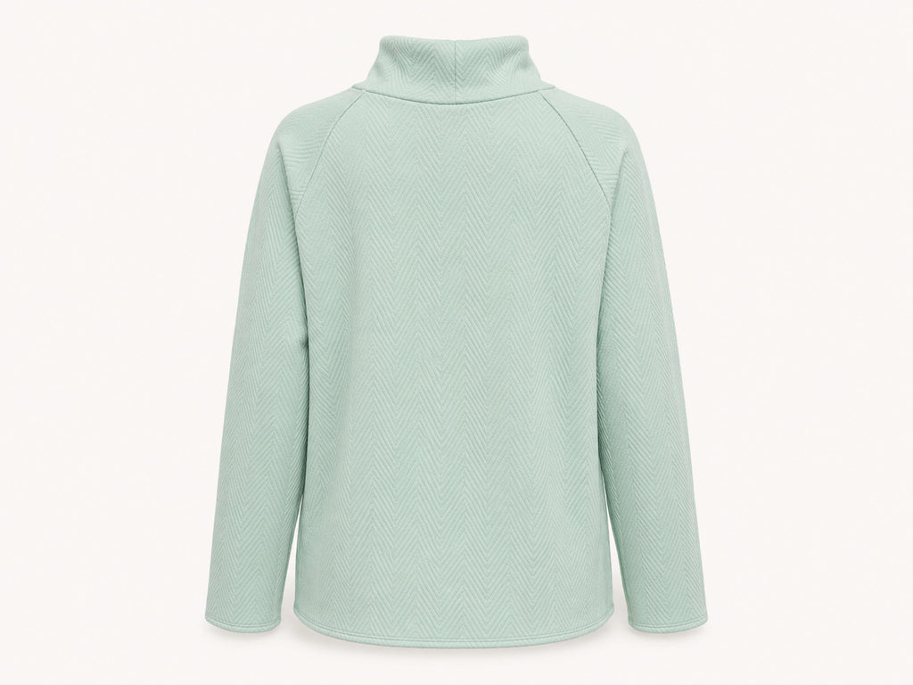 Tek Gear High Neck Teal Pull Over Sweater