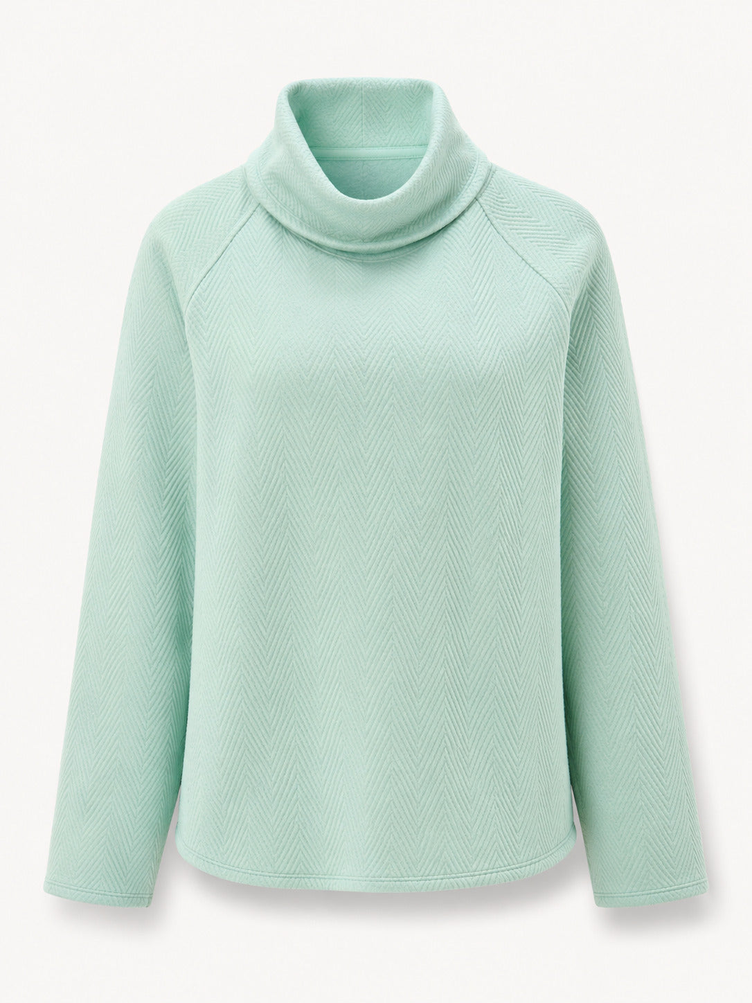 Tek Gear High Neck Teal Pull Over Sweater