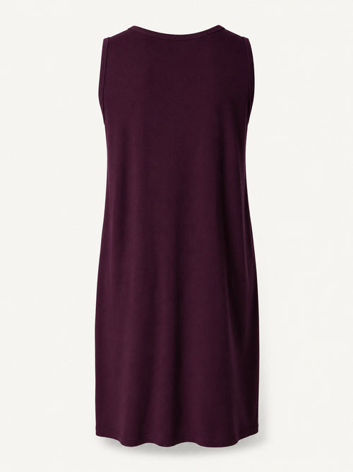 32 Cool Burgundy Workout Dress w/ Pockets