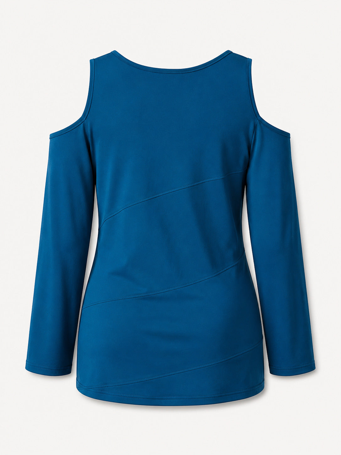 NWT Blue Off the Shoulder Blouse