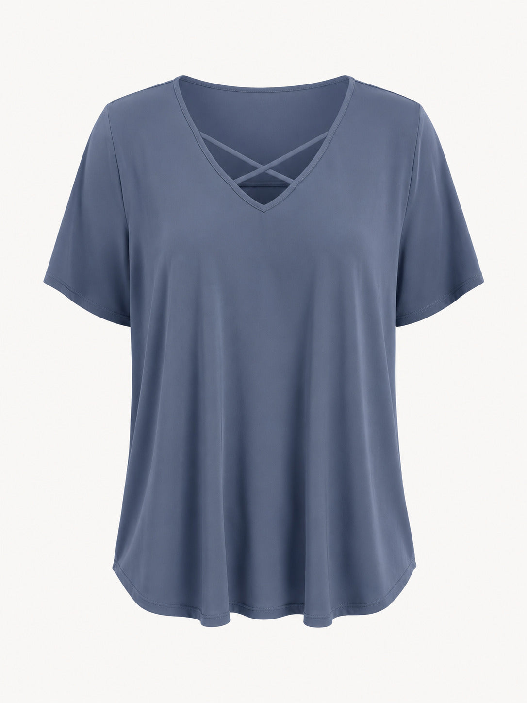 Torrid Activewear Pullover Purple Short Sleeve Top